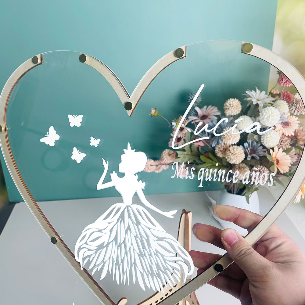 Science Of Happiness - Personalized Mis 16 Años Guest Book