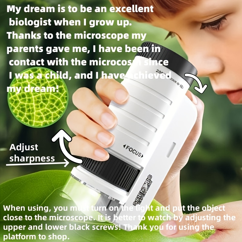 Handheld Microscope Kit Lab  H - Science Max のレビューと価格