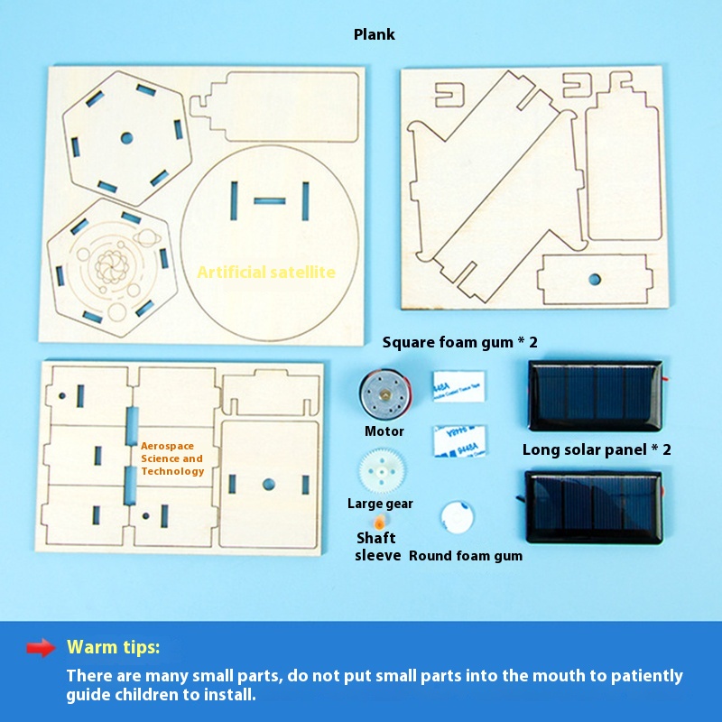 DIY Solar Satellite Artificial - Science Project のレビューと価格