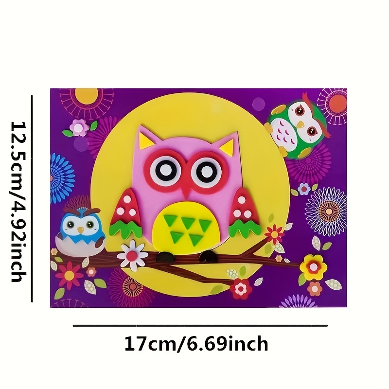 Children's 3D Stickers, 10 Ran - Science Project Diy のレビューと価格