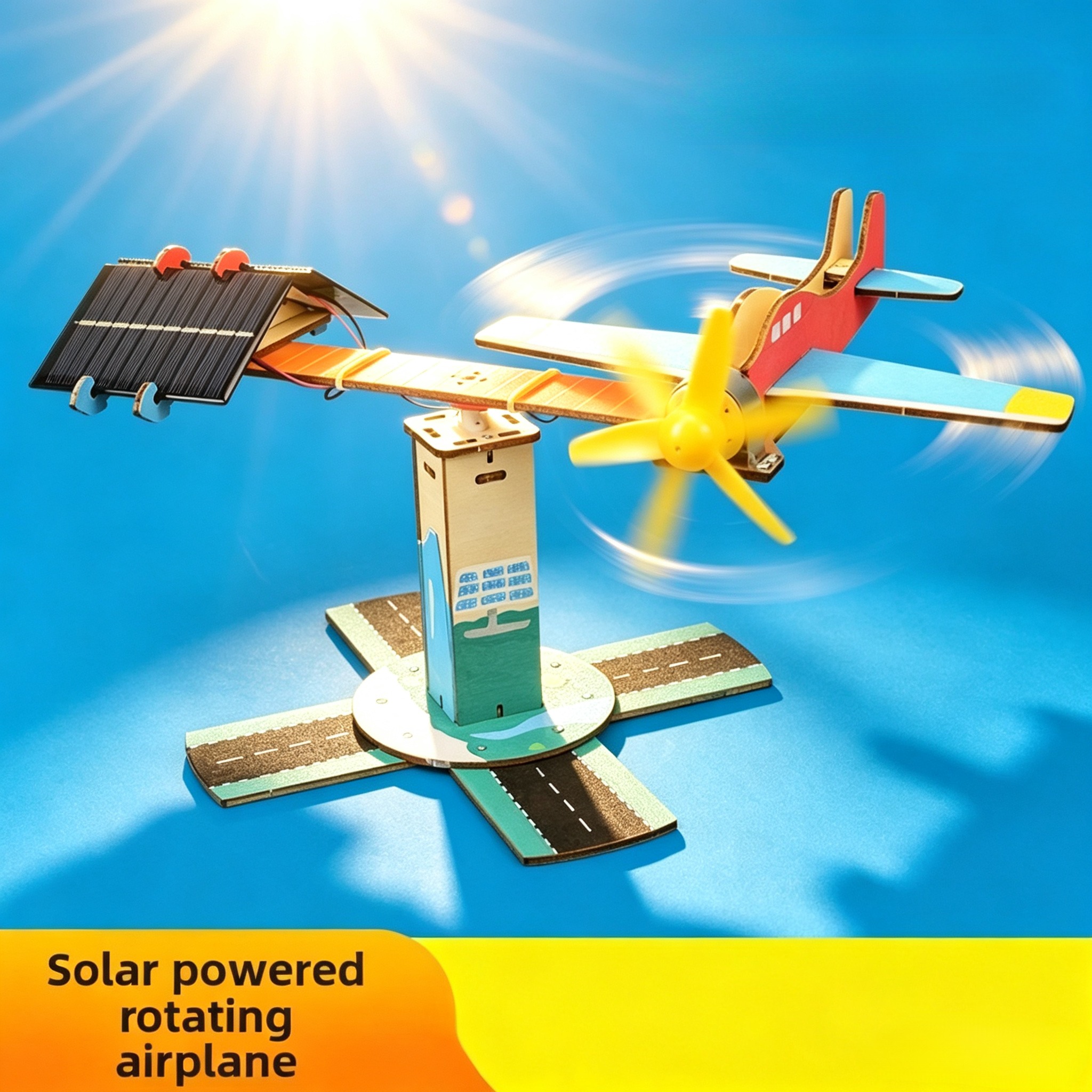 Solar-powered rotating airplan - Science Max のレビューと価格