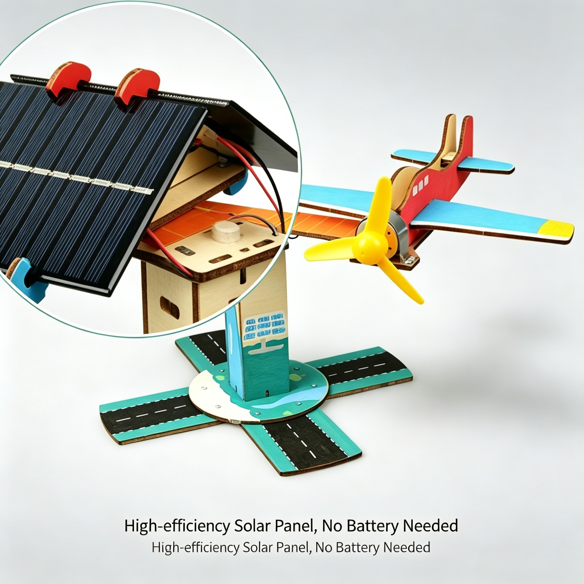 Solar-powered rotating airplan - Science Max のレビューと価格