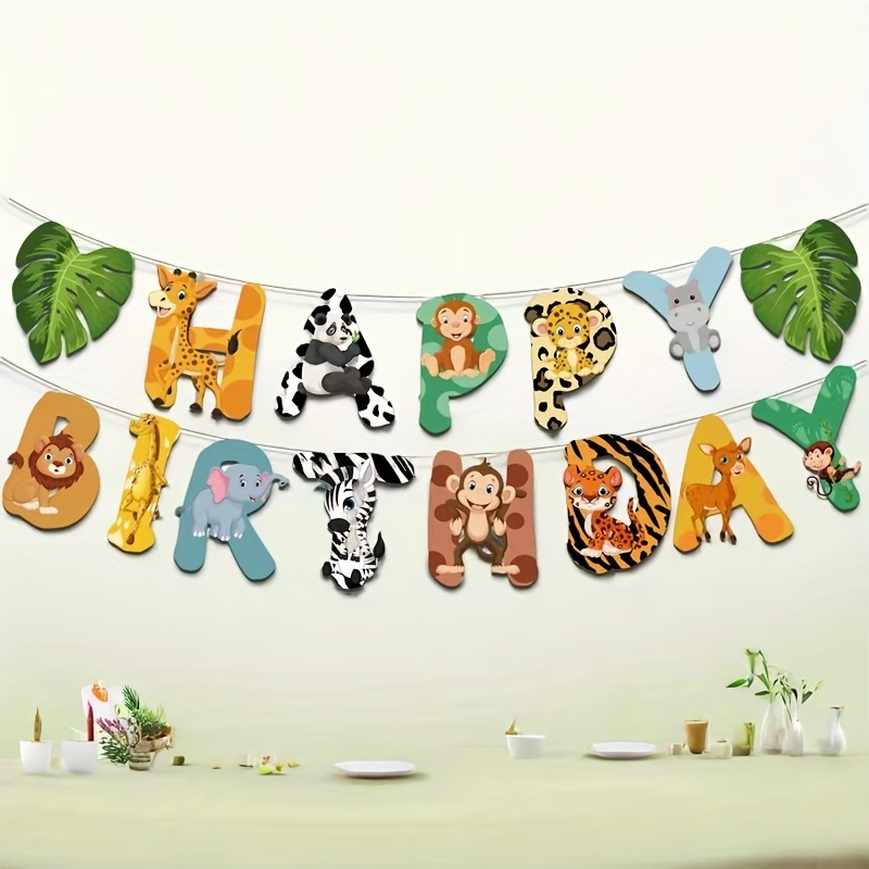 15pcs Jungle Safari Party Pape - Science Of Happiness のレビューと価格