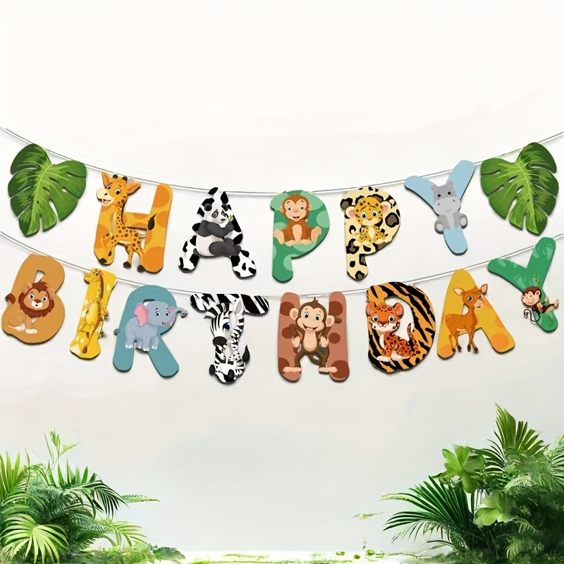 15pcs Jungle Safari Party Pape - Science Of Happiness のレビューと価格