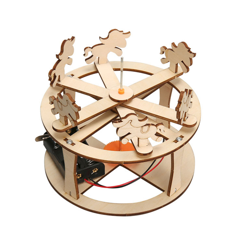HUAHUABuild Your Own Carousel  - Science Project Diy のレビューと価格