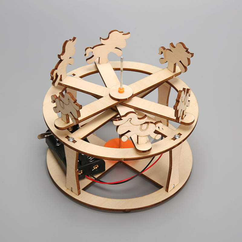 HUAHUABuild Your Own Carousel  - Science Project Diy のレビューと価格