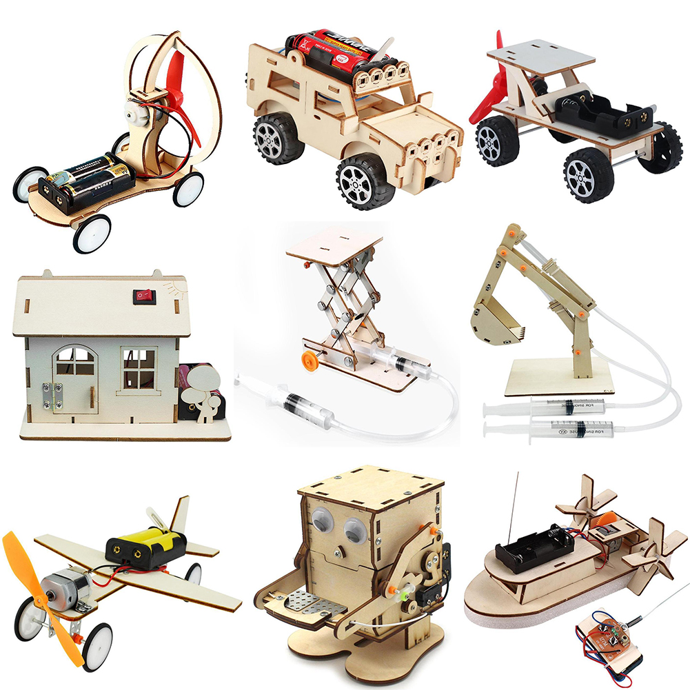 DIY Boat Model Science Toys Ki - Science Max のレビューと価格