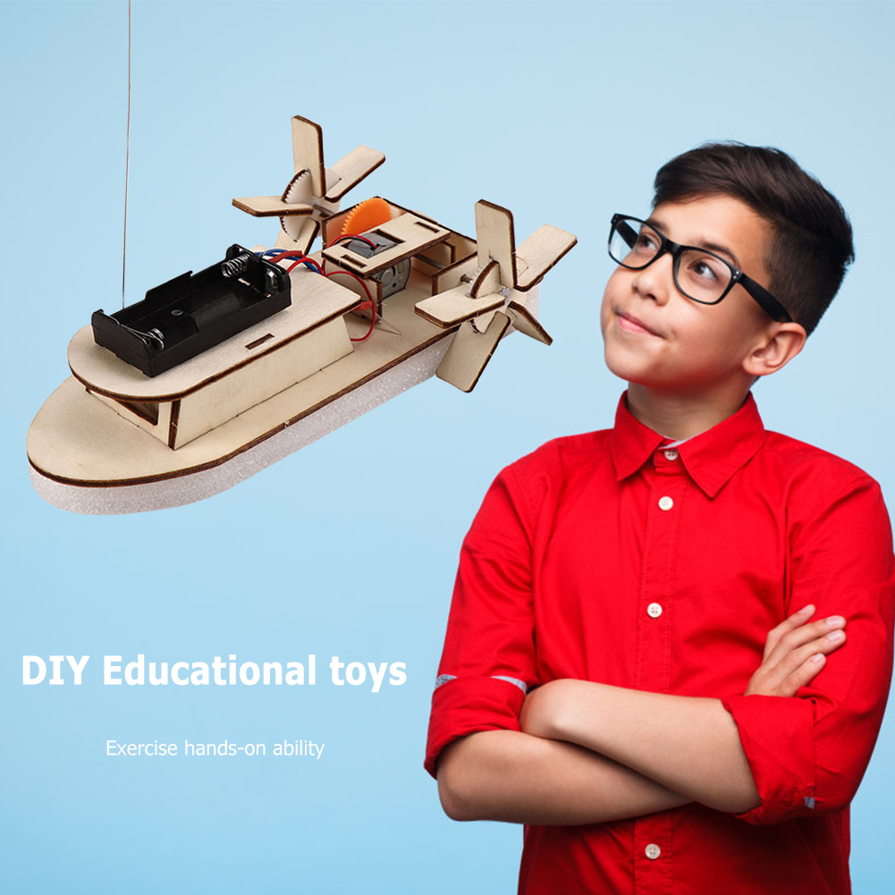 DIY Boat Model Science Toys Ki - Science Max のレビューと価格