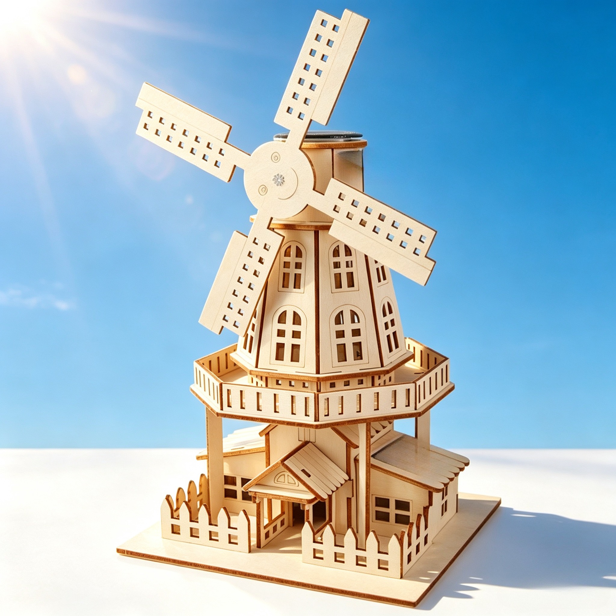 Solar windmill house children' - Science Max のレビューと価格