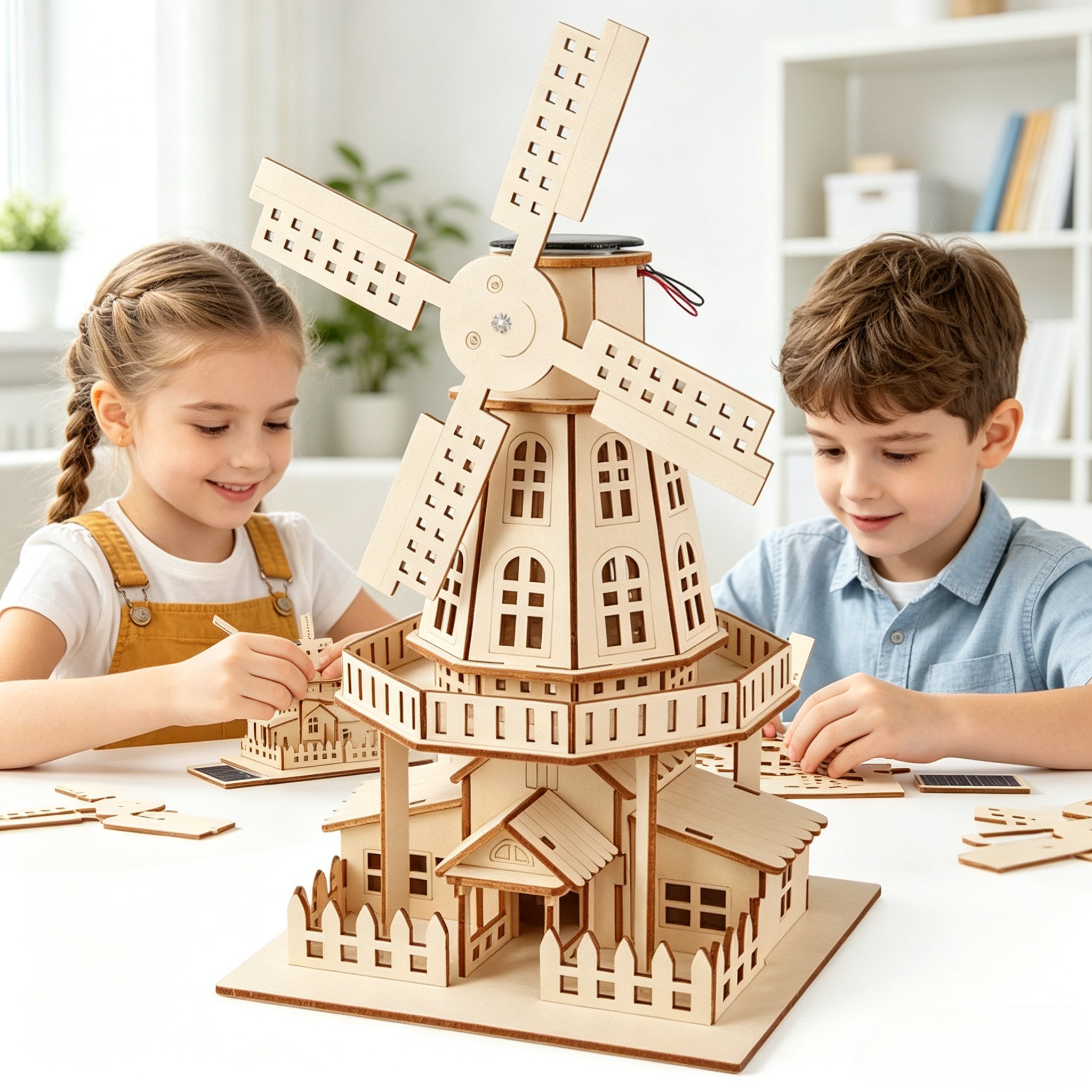 Solar windmill house children' - Science Max のレビューと価格