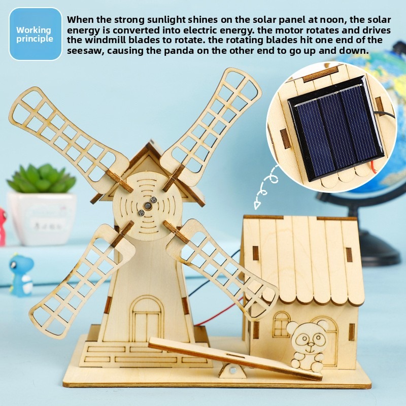 Solar windmill houses, childre - Science Max のレビューと価格