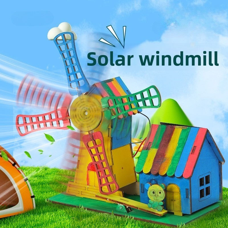 Solar windmill houses, childre - Science Max のレビューと価格