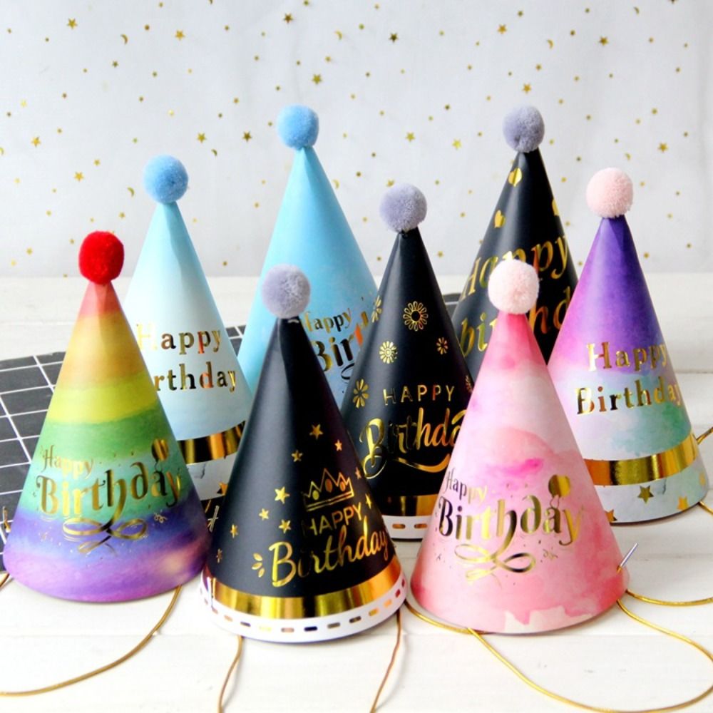 Happy Birthday Party Hats DIY  - Science Of Happiness のレビューと価格