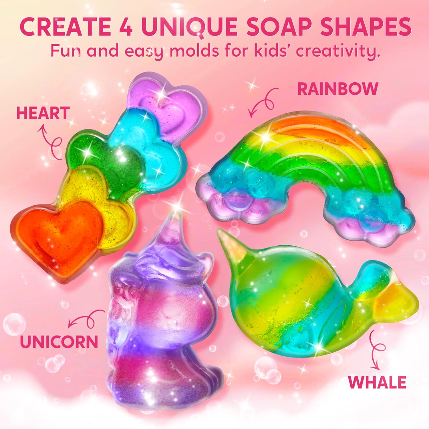 JOYFY Unicorn Soap Making Kit  - Science Project Diy のレビューと価格