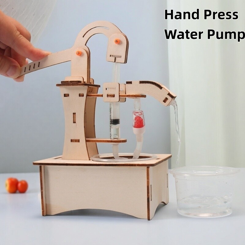 Wooden DIY Hand Pump Well Mode - Science Max のレビューと価格