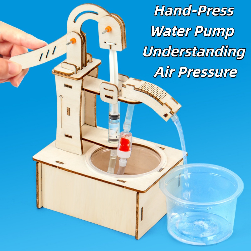 Wooden DIY Hand Pump Well Mode - Science Max のレビューと価格