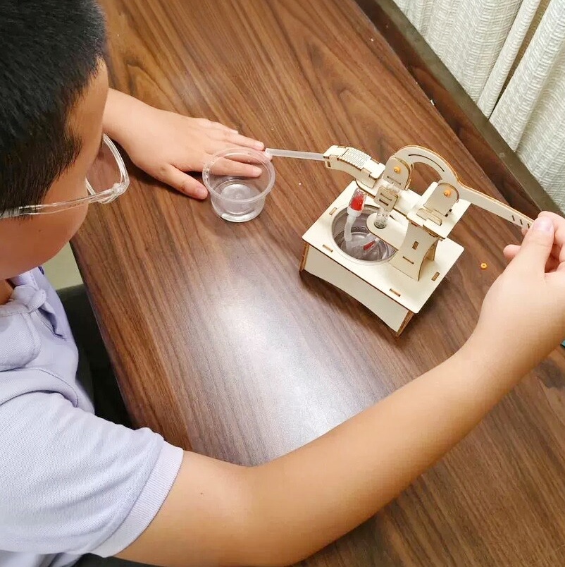 Wooden DIY Hand Pump Well Mode - Science Max のレビューと価格