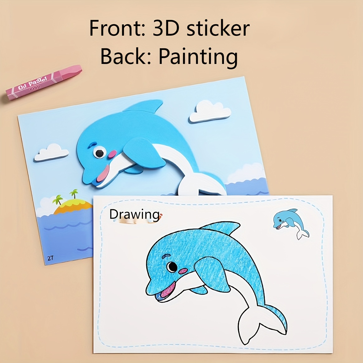 3D Stickers for Kids, Disposab - Science Project Diy のレビューと価格